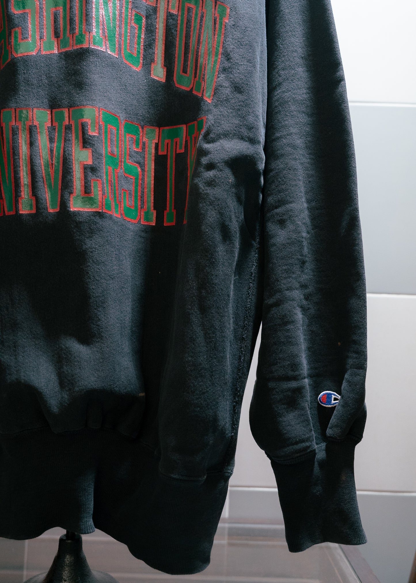 1980-90s "CHAMPION" WASHINGTON UNIVERSITY Reverse Weave Sweatshirt