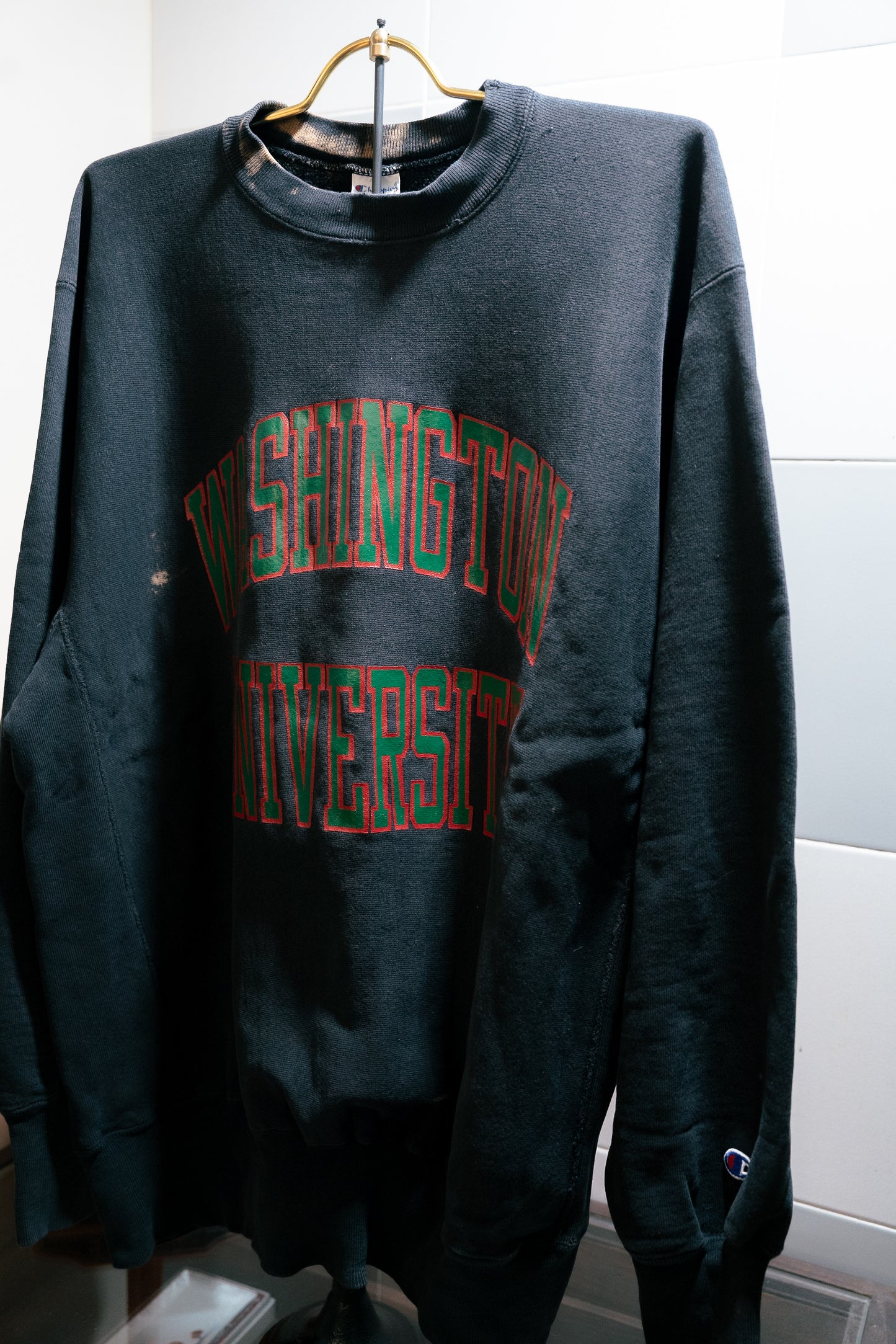 1980-90s "CHAMPION" WASHINGTON UNIVERSITY Reverse Weave Sweatshirt