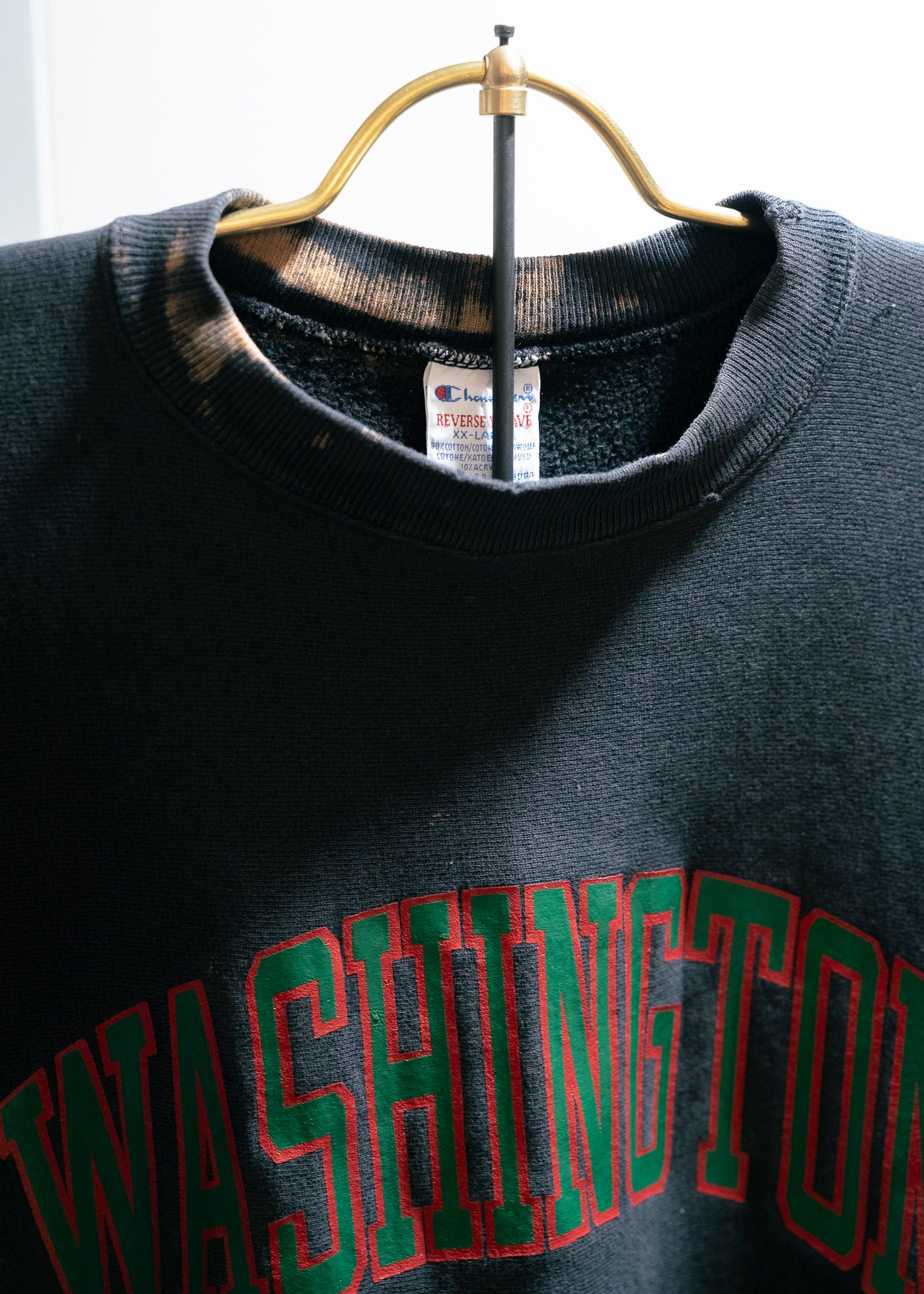 1980-90s "CHAMPION" WASHINGTON UNIVERSITY Reverse Weave Sweatshirt