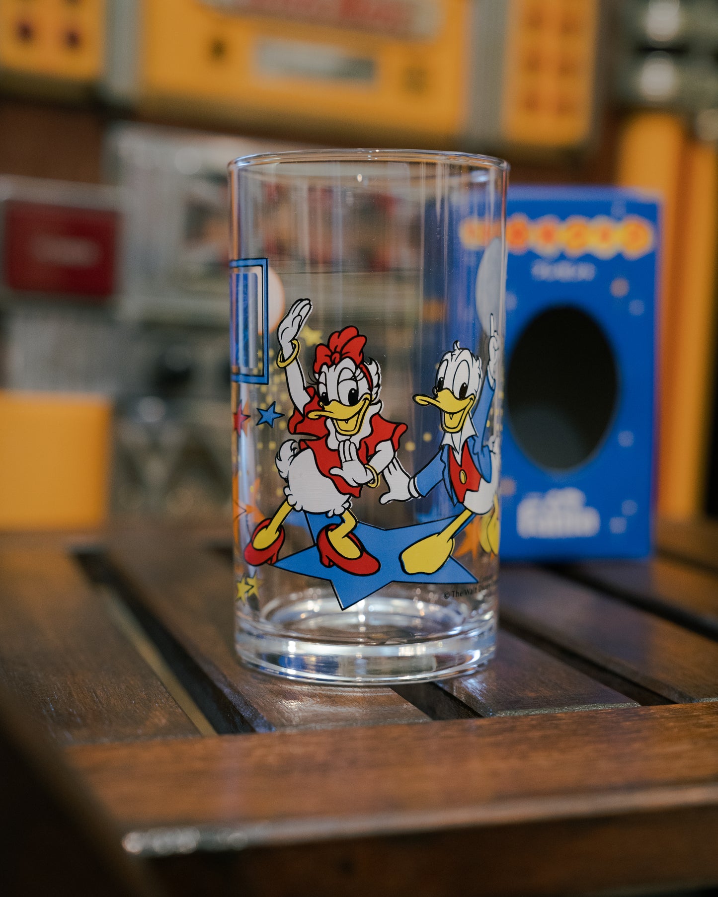 FANTA x Disney Disco Glass Cup with box