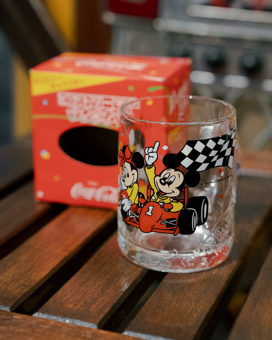 ~1980s COCA-COLA x Disney ”Winning Run“ Victory Mug with box