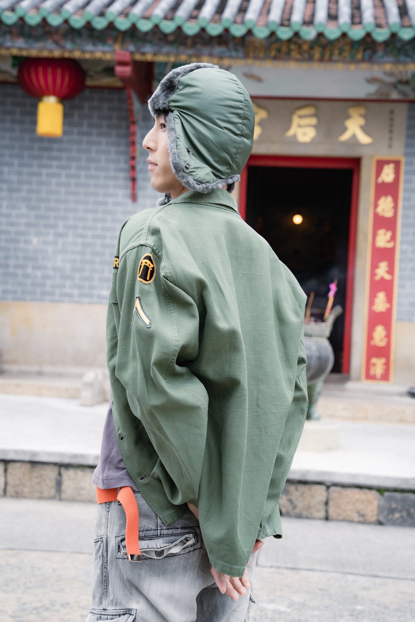 1960s U.S. Army OG-107 Type 1 Fatigue Shirt