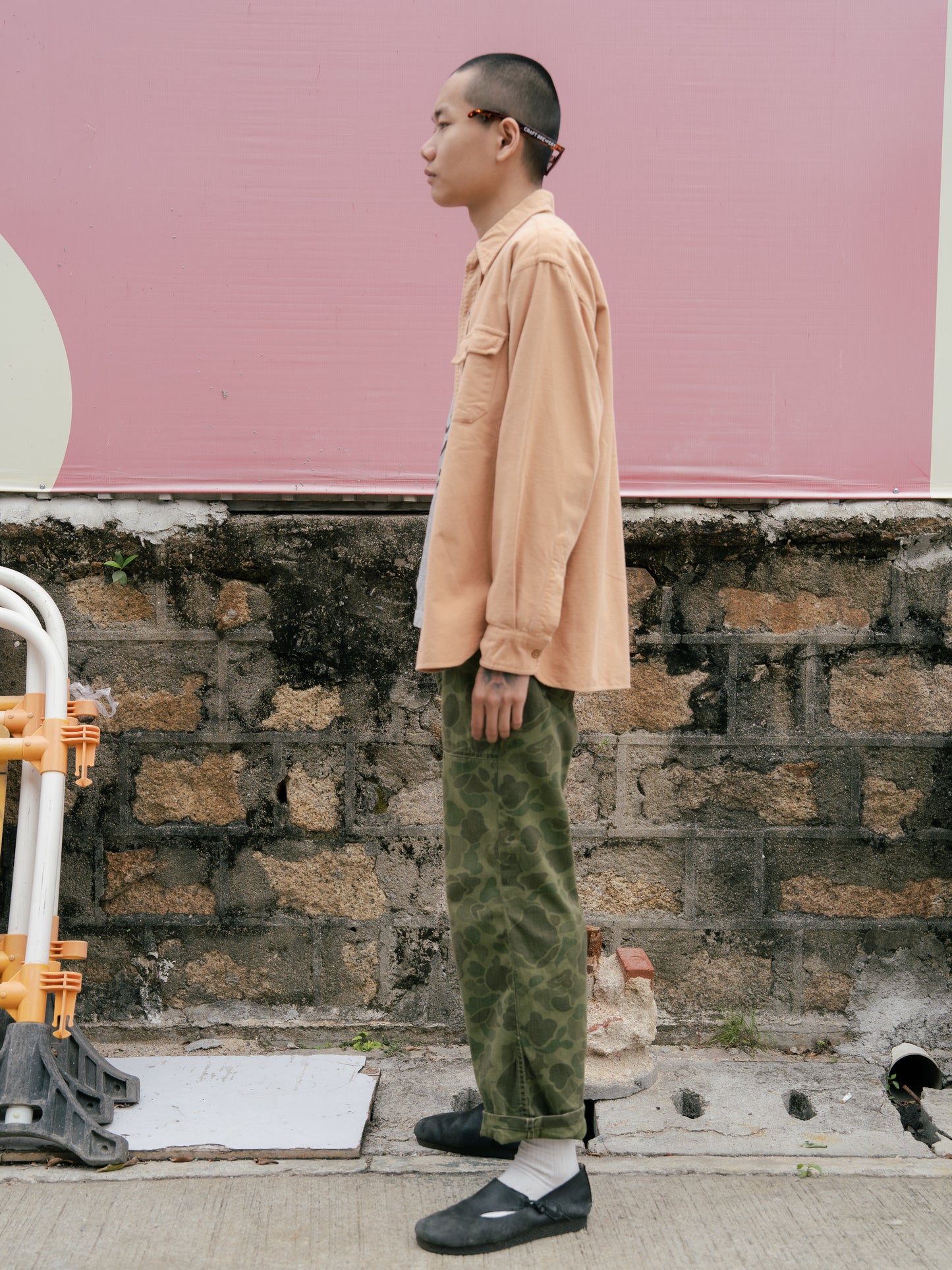 "L.L BEAN" Chamois Cloth Long Sleeve Shirt