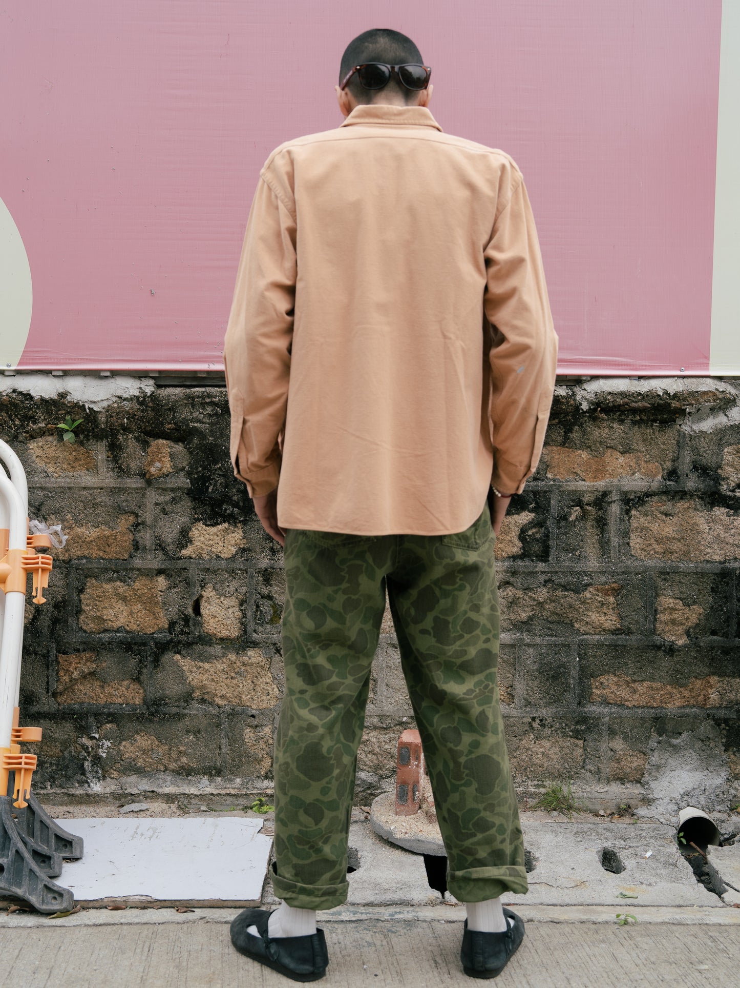 "L.L BEAN" Chamois Cloth Long Sleeve Shirt