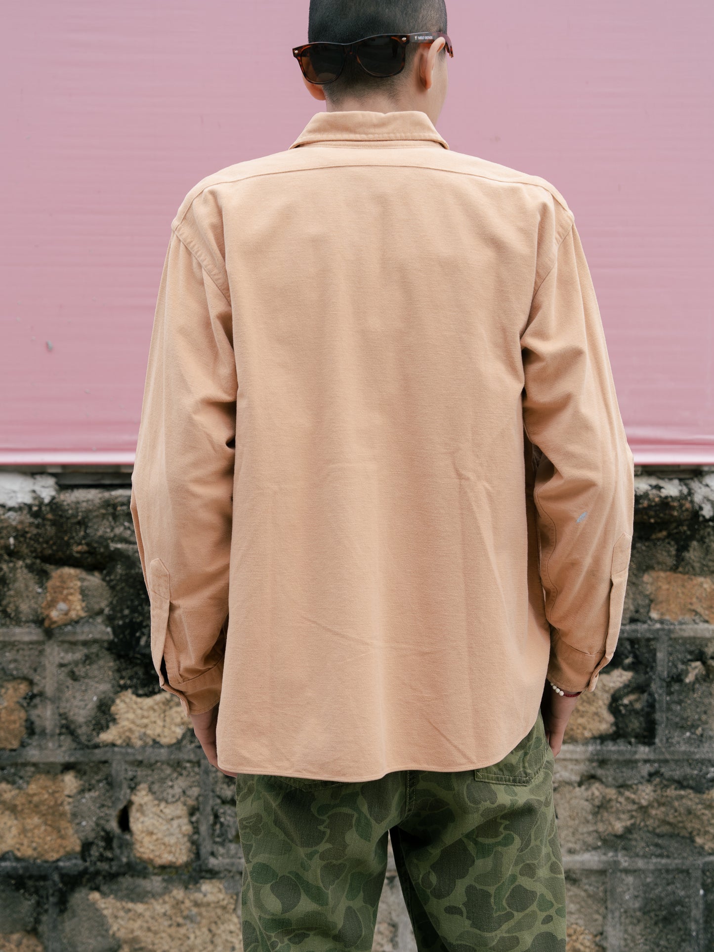 "L.L BEAN" Chamois Cloth Long Sleeve Shirt