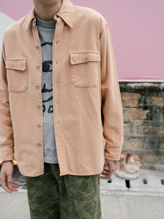 "L.L BEAN" Chamois Cloth Long Sleeve Shirt