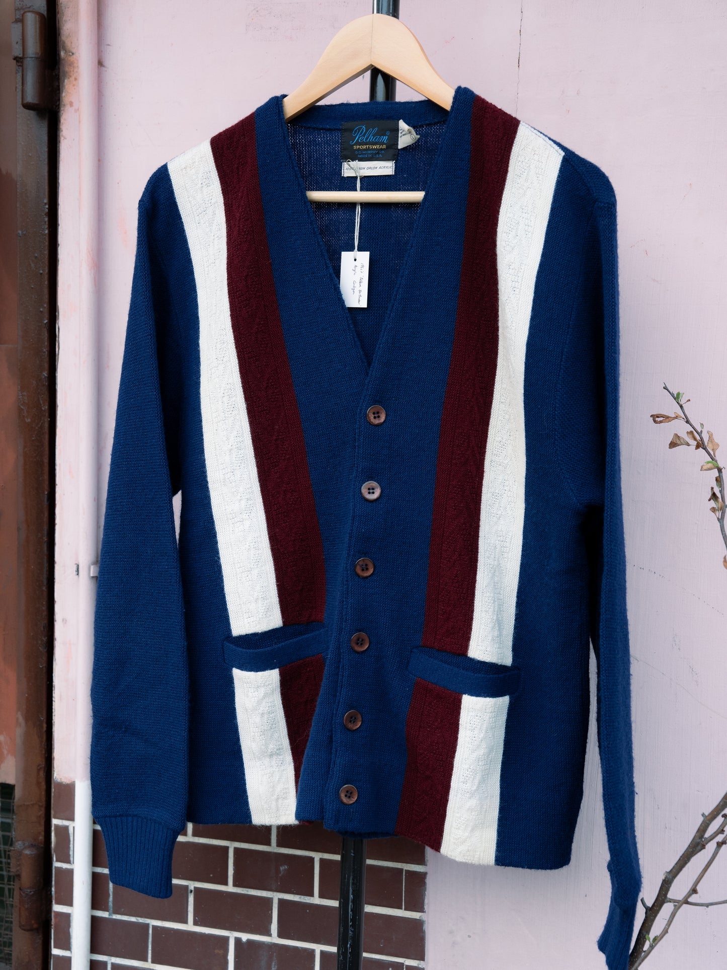 1960s ”Pelham Sportswear“ Acrylic Cardigan