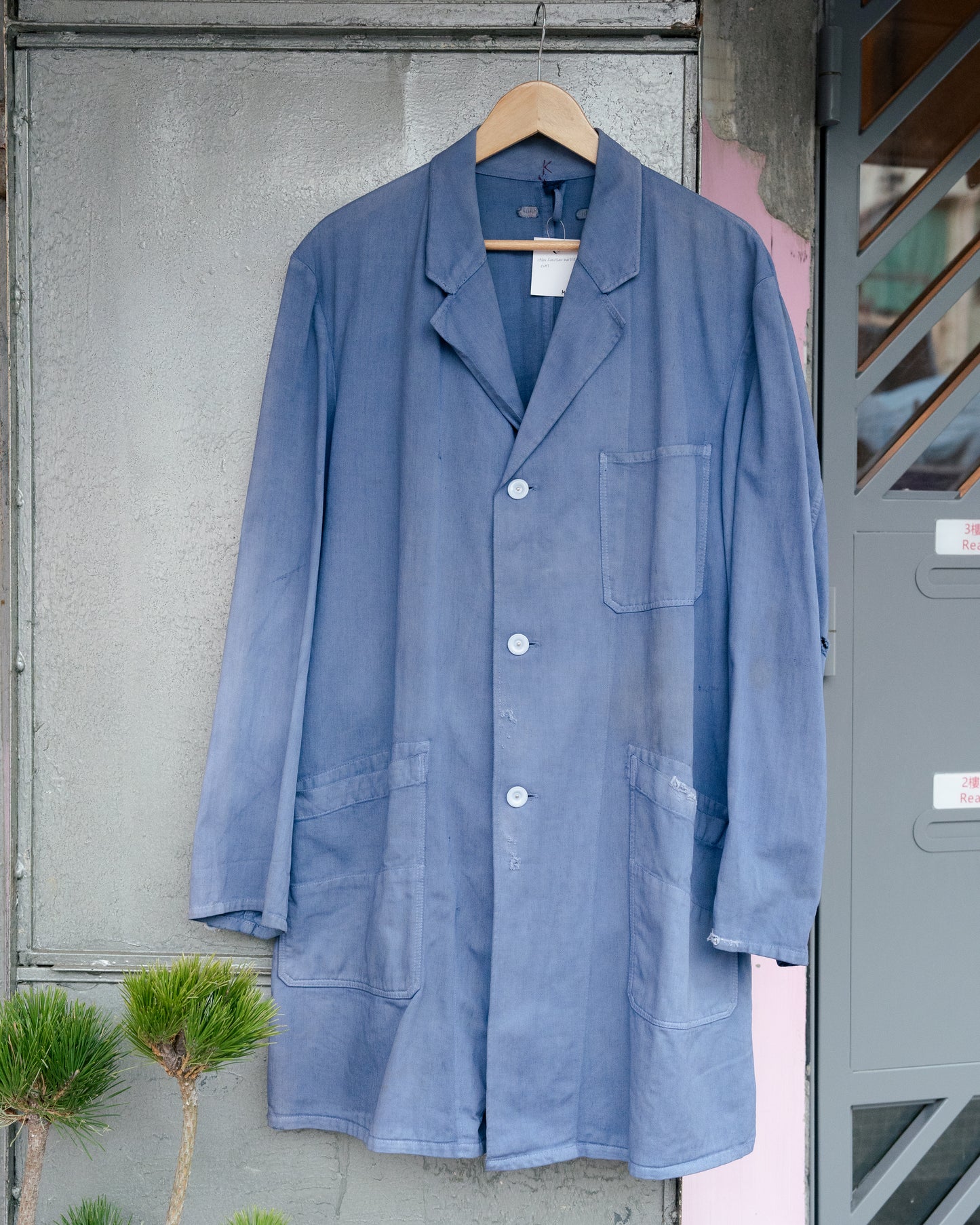 1960's European Overdyed Duster Coat