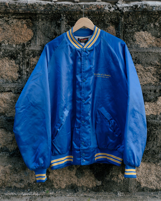 1980s "Pla-Jac By Dunbrooke" Satin Jacket