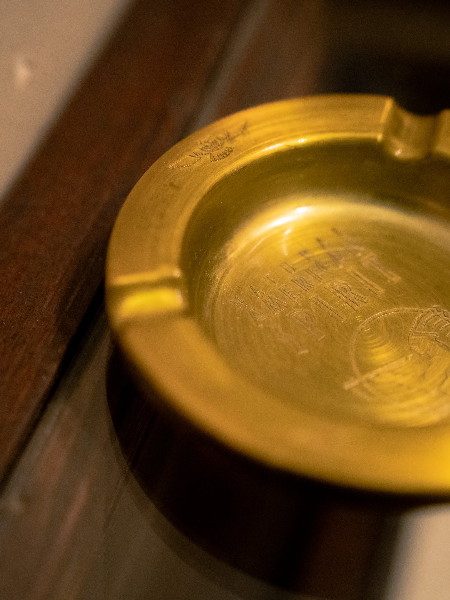 "AMERICAN SPIRIT" Ashtray 桌上灰皿
