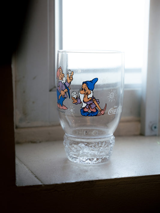 Coca-Cola x DISNEY The Seven Dwarfs Glass Tumbler