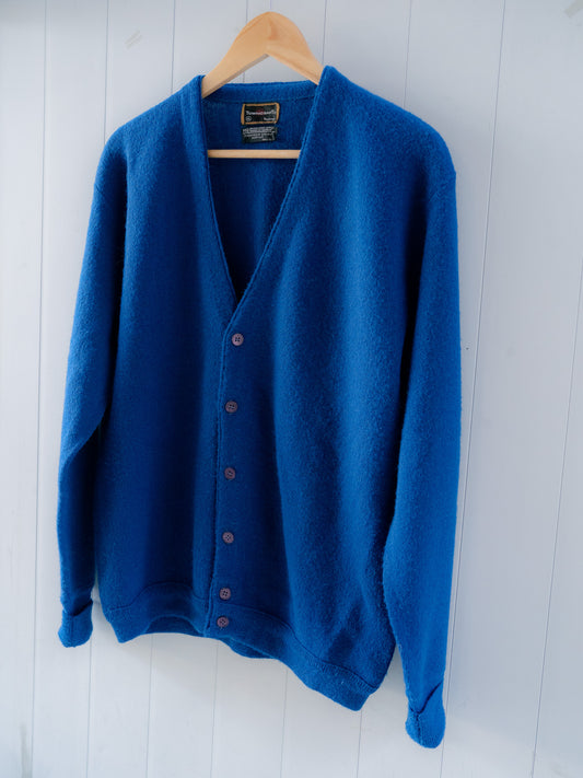 1970s "PENNEYS TOWNCRAFT" Acrylic Button Up Cardigan