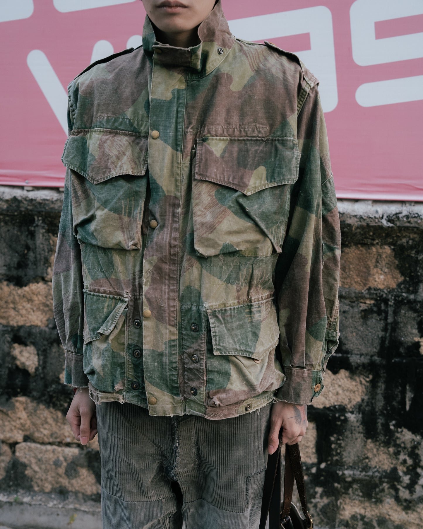 1956 Belgian "BAWI" Paratrooper Brushstroke Camouflage Jacket