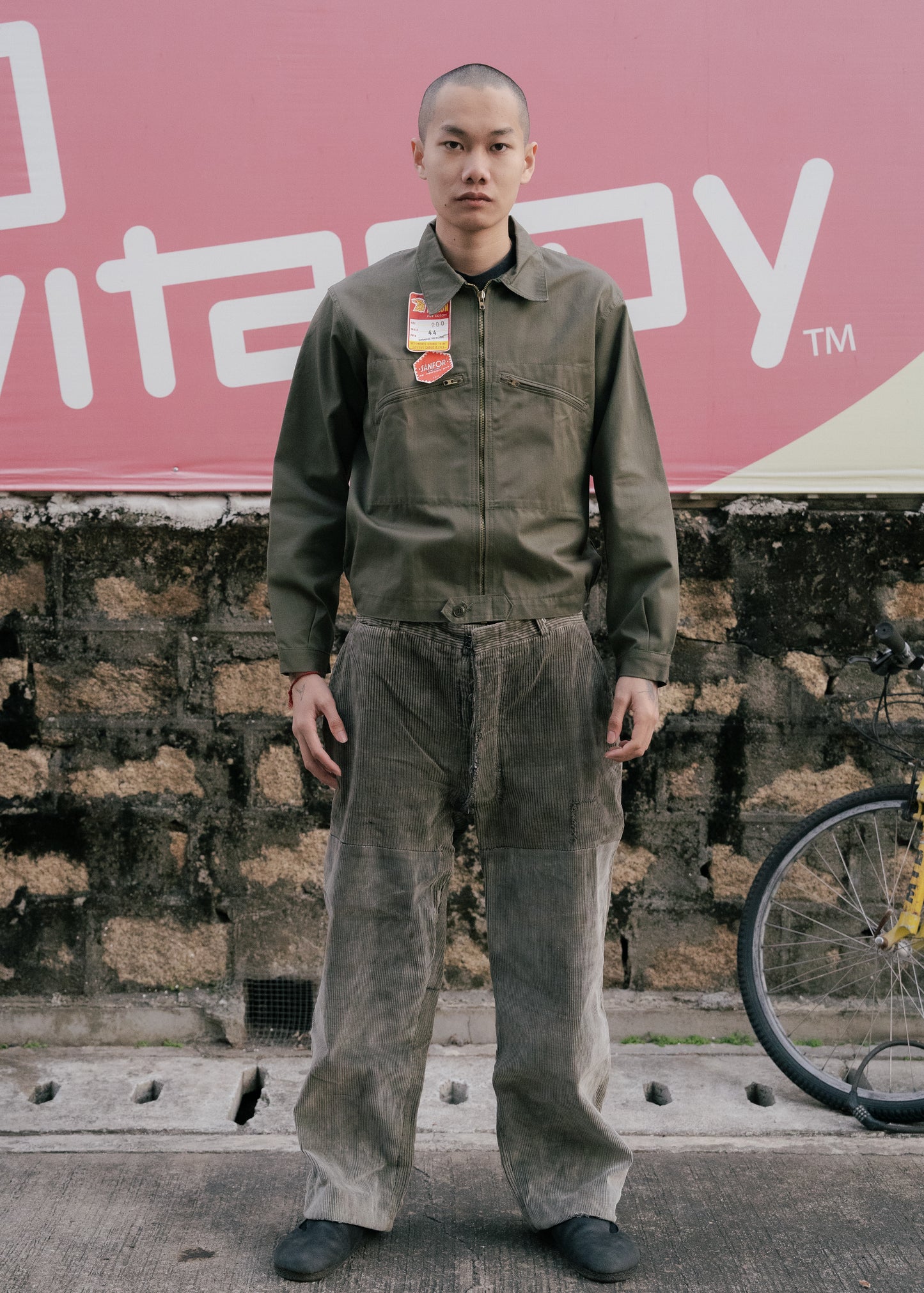 1960-70s French HBT Work Jacket - Deadstock