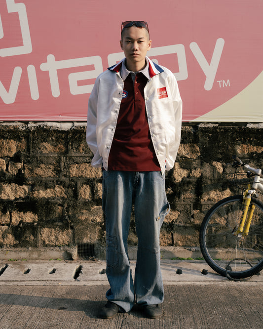 1990s “King Louie” Coca-Cola USA Satin Coach Jacket