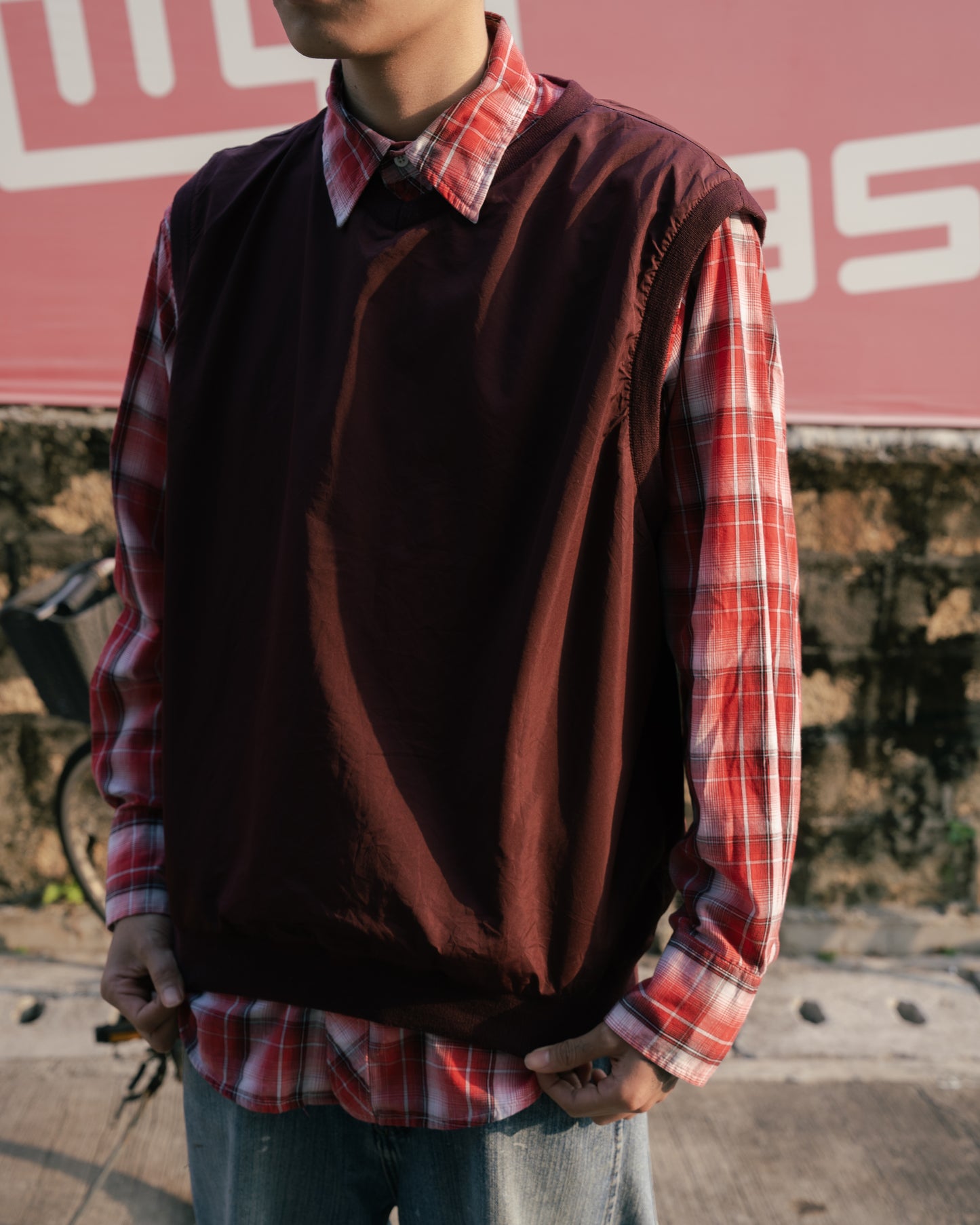 1990s "Ralph Lauren POLO GOLF" Pullover Vest