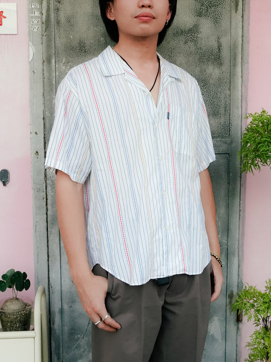 "AYLESBURY" Striped Short Sleeve Shirt