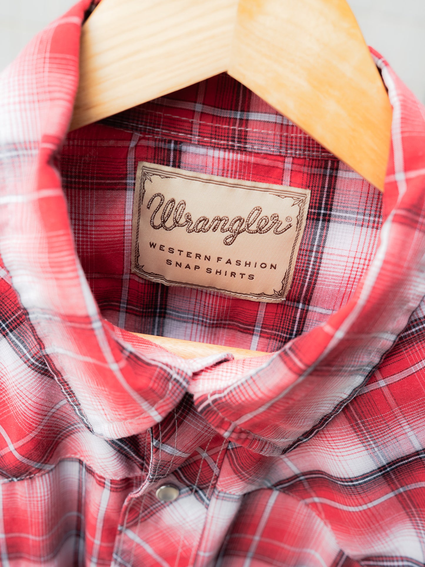 "WRANGLER" Long Sleeves Western Snap Shirt