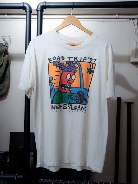 1990s "ANVIL" BIG HED New Orleans Tee
