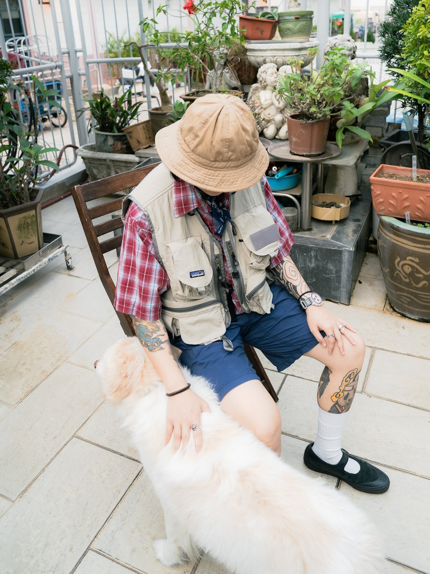 "WRANGLER" Short Sleeves Western Snap Shirt