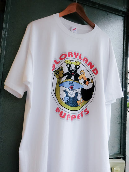 Late 1980's "JERZEES" Gloryland Puppets Tee