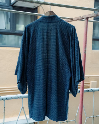 Blue Dyed Kasuri Noragi  藍染絣野良着