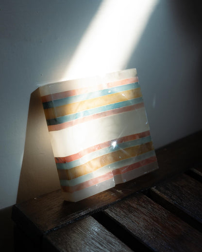 Rainbow Stone Ashtray 石製喫煙具 灰皿