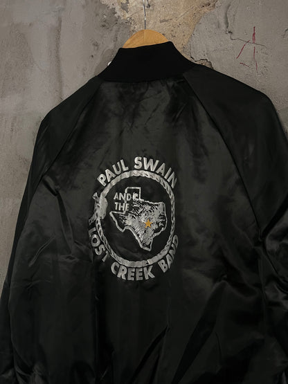1990s "The Knit Shirt Exchange" Satin Jacket