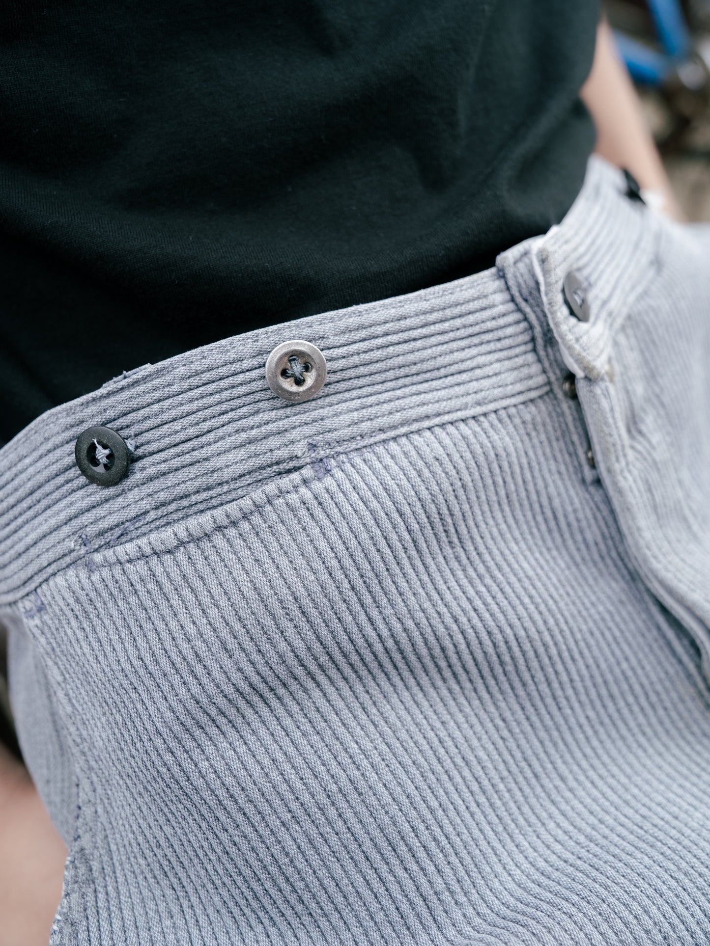 1940-50s French "SAVO" Piqué Work Pants
