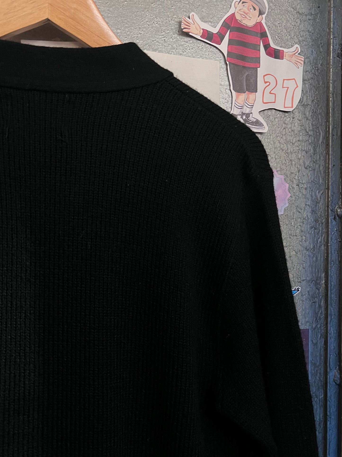 1960s "Bristol" Letterman Acrylic Cardigan