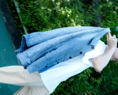 1940年代のフランス製「デュブレ＆デヴェルシェール」モールスキン製ワークチョアジャケット