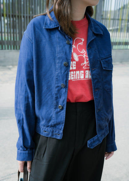 ~1960s French "USIFOR" Military Cyclist Jacket