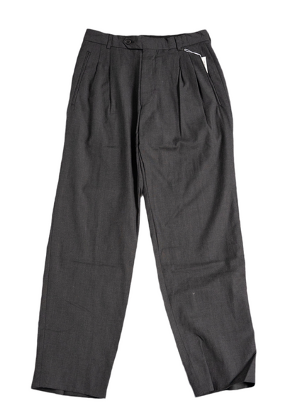 「HUGO BOSS」Lopez 褶飾羊毛褲