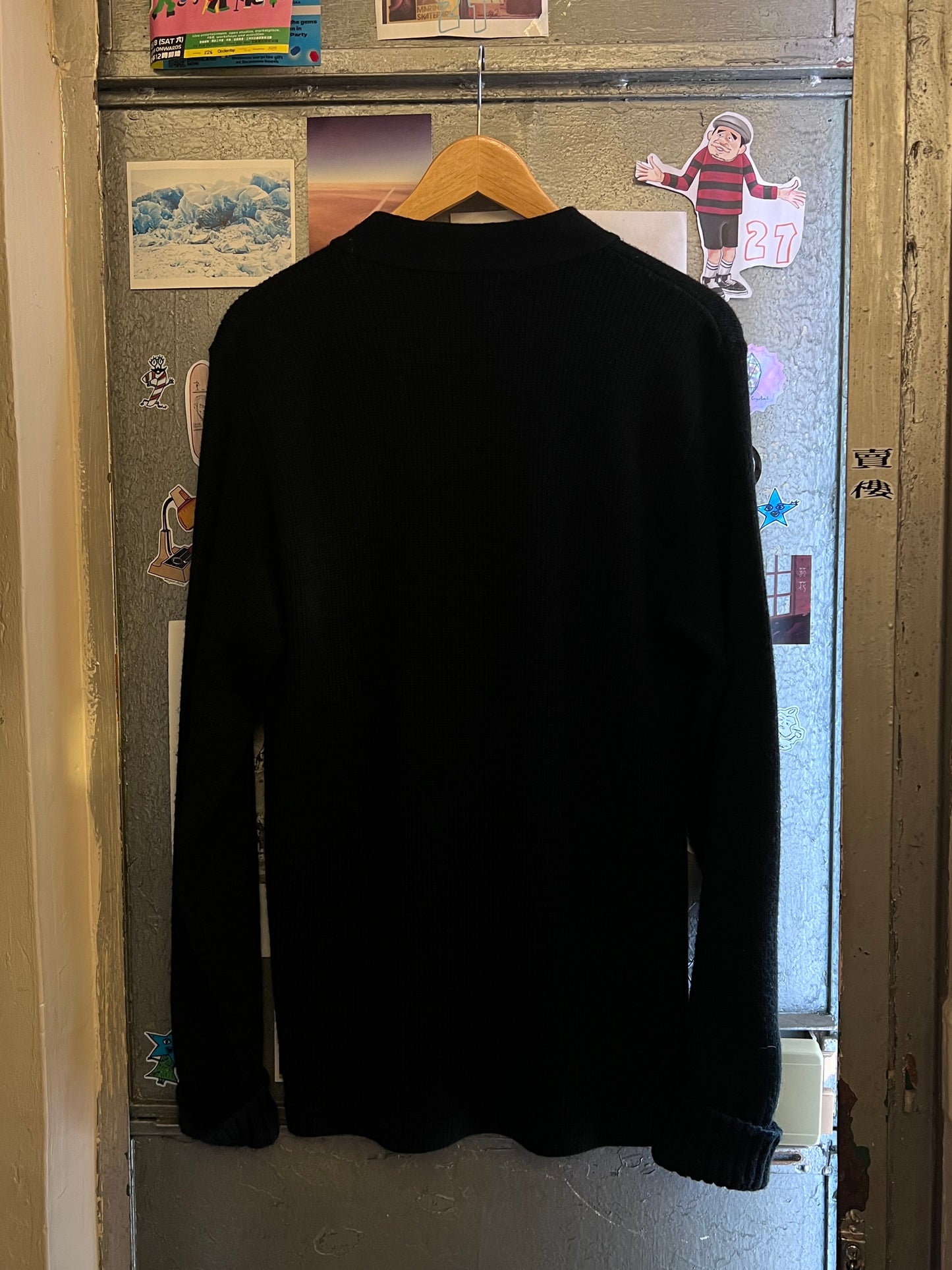 1960s "Bristol" Letterman Acrylic Cardigan