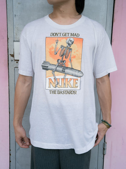 1984 "SCREEN STARS" Don't Get Mad Nuke The Bastards Tee