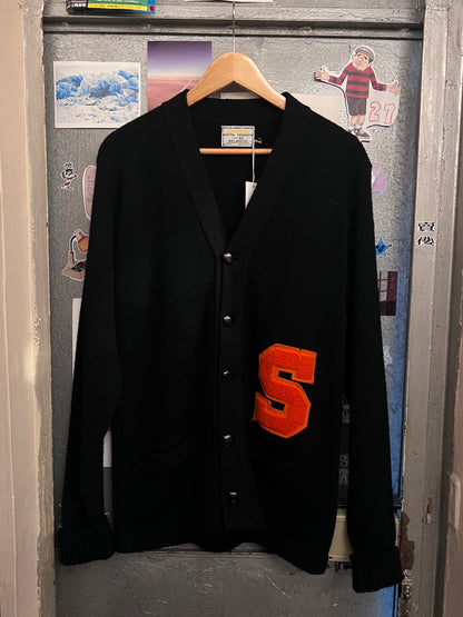 1960s "Bristol" Letterman Acrylic Cardigan