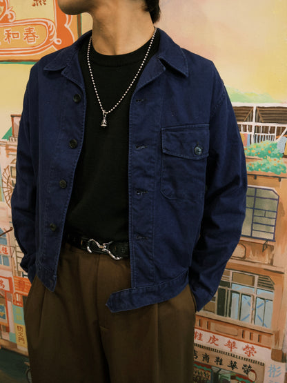 ~1960s French "USIFOR" Military Cyclist Jacket