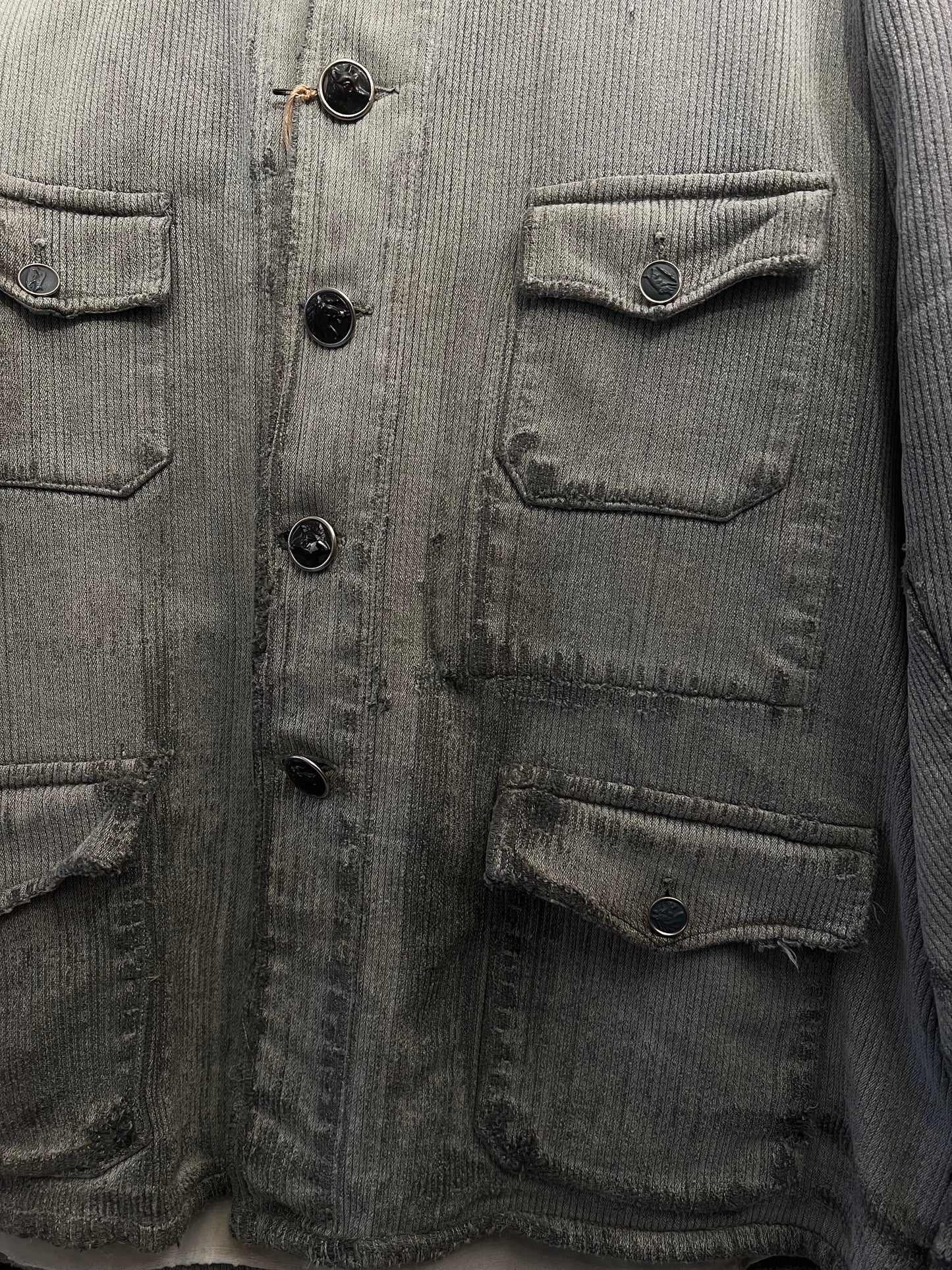 1950s French "Dumont d'Urville" Piqué Hunting Jacket
