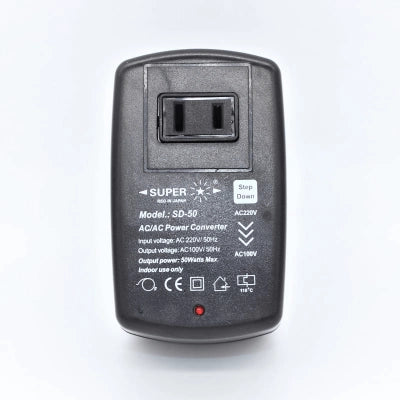 "SUPER" SD-50 50W 220V > 100V 變壓器 - 日本電器專用