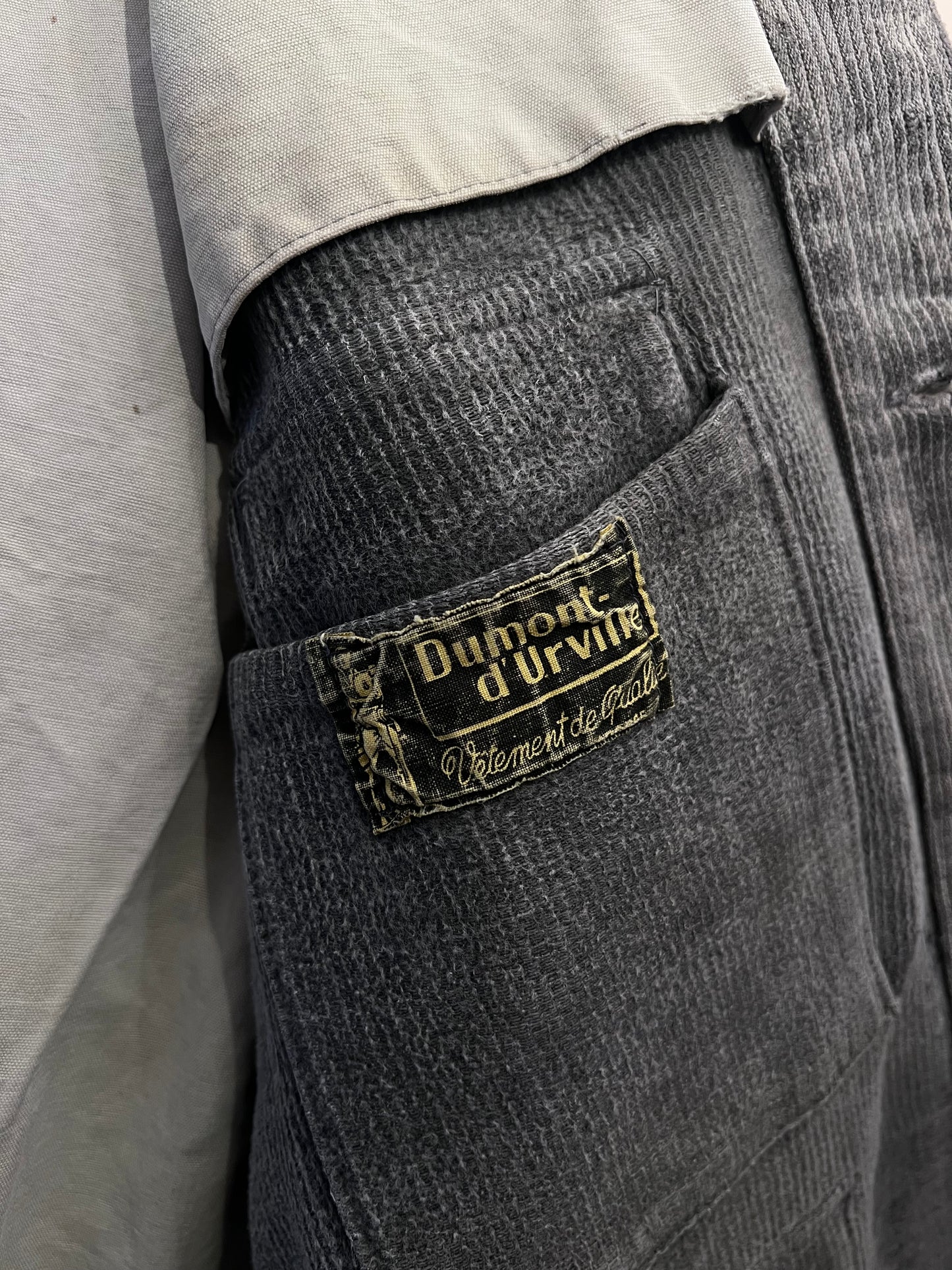 1950s French "Dumont d'Urville" Piqué Hunting Jacket