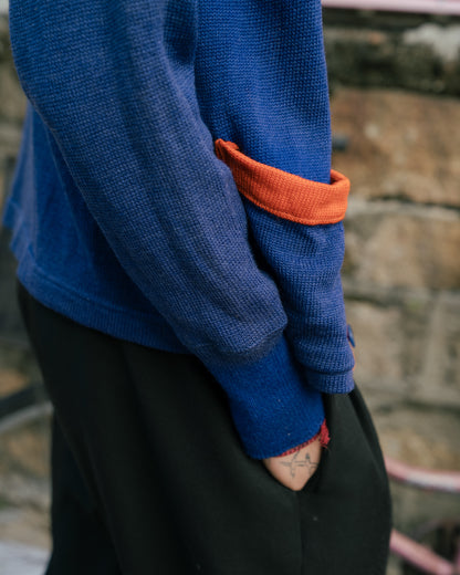 ~1970s "CollegeKnit" Letterman Virgin Wool Cardigan