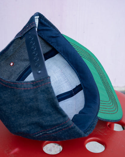 1980s-90s "TONKIN, INC." Kenworth Trucks Denim Snapback