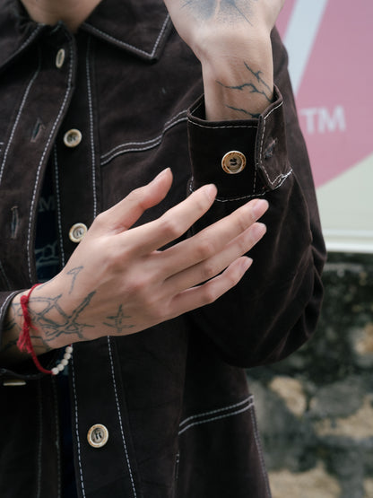 1960s Suede Jacket With Inner