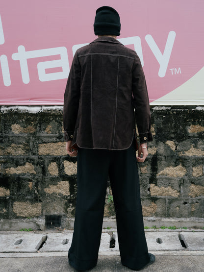 1960s Suede Jacket With Inner