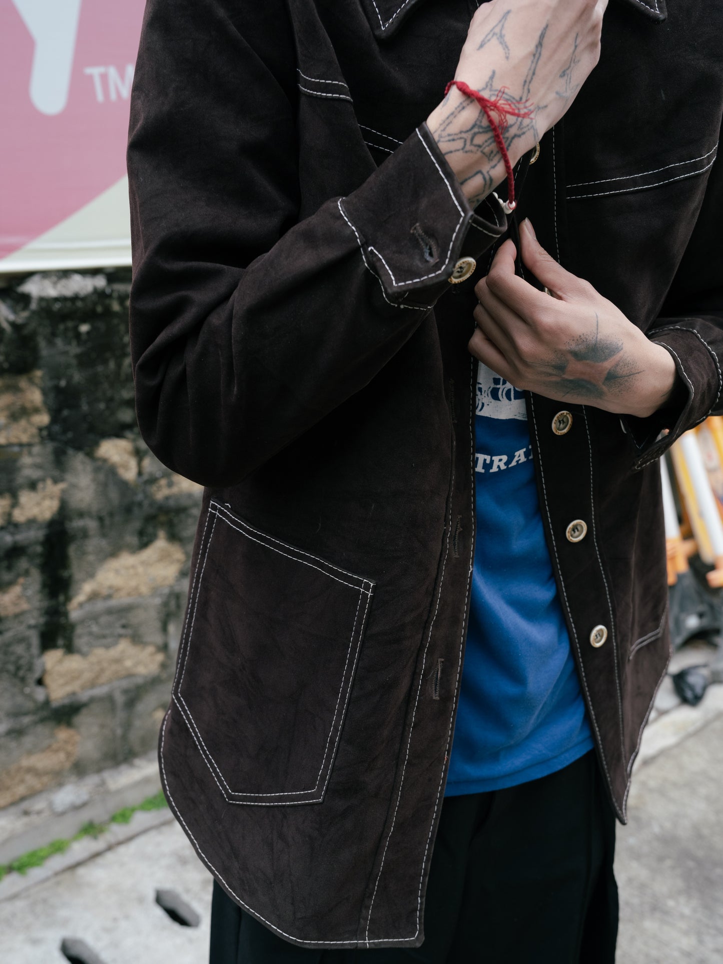1960s Suede Jacket With Inner