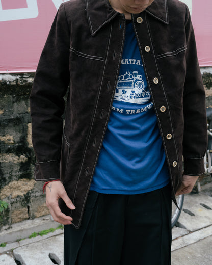 1960s Suede Jacket With Inner