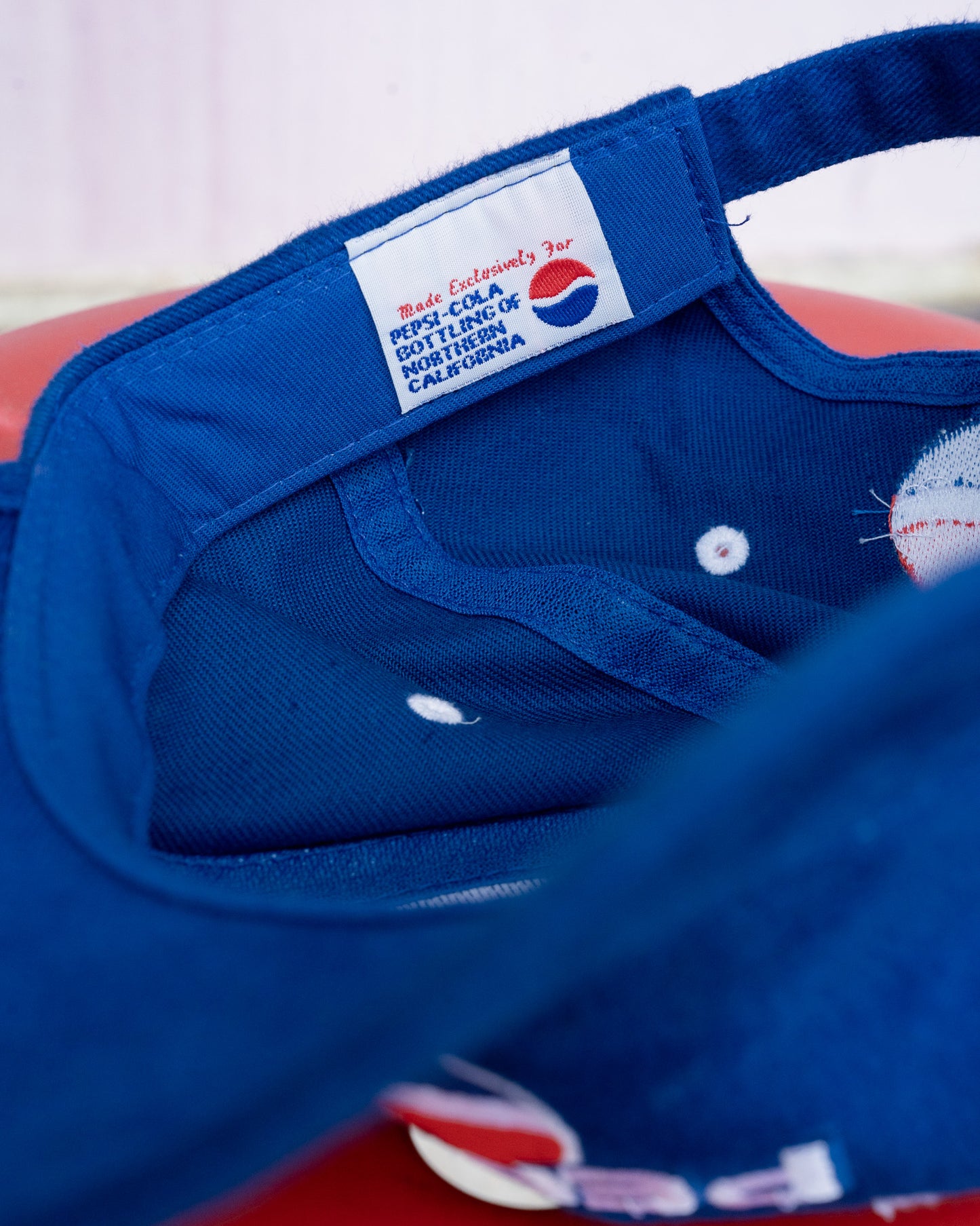 1990s "PEPSI" Promotional Strapback Cap