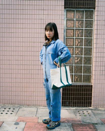 1980s French "LAFODEX" Indigo Coverall