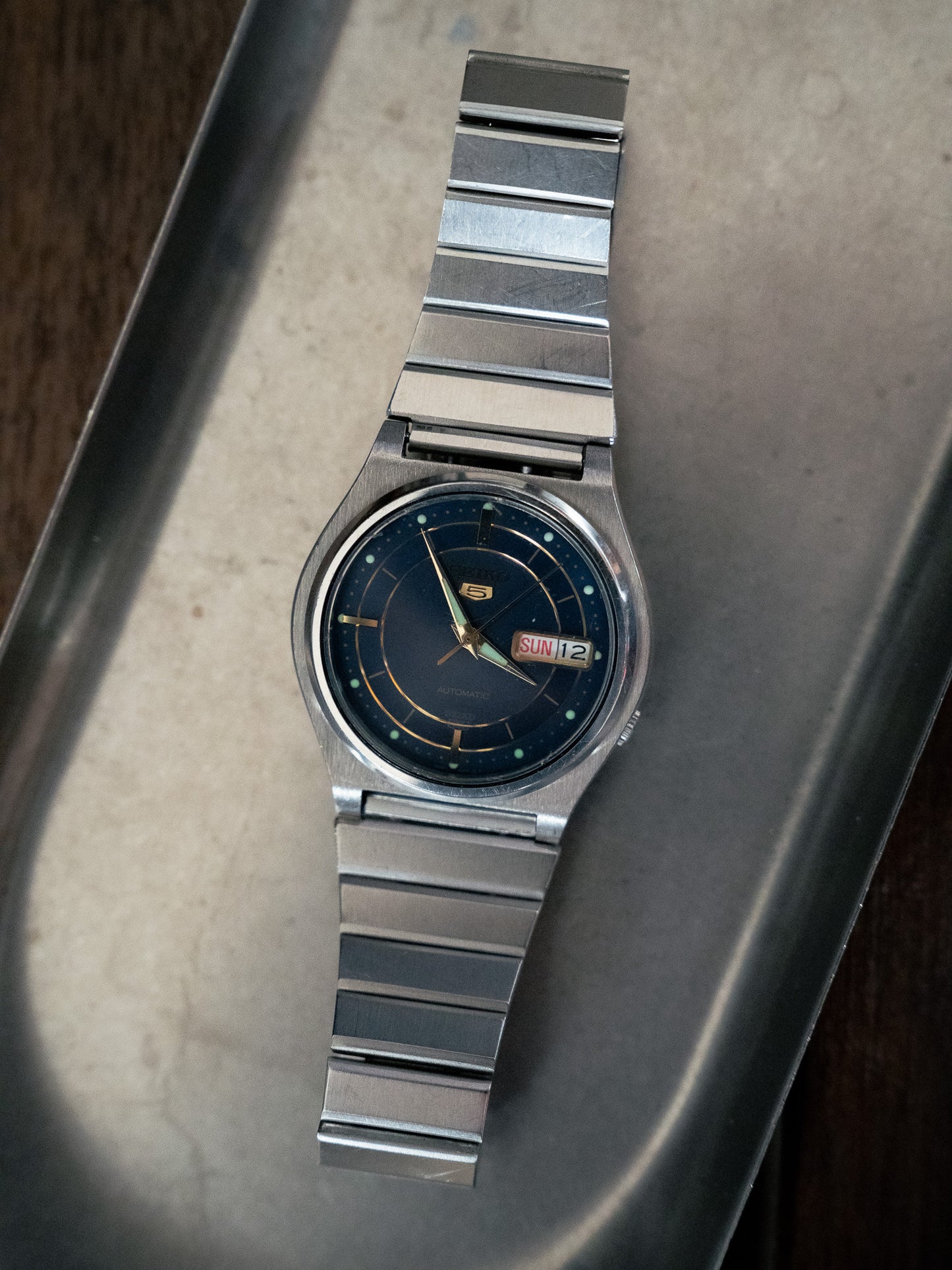 1998 SEIKO 5 Automatic Day-Date 7S26-3170 Watch