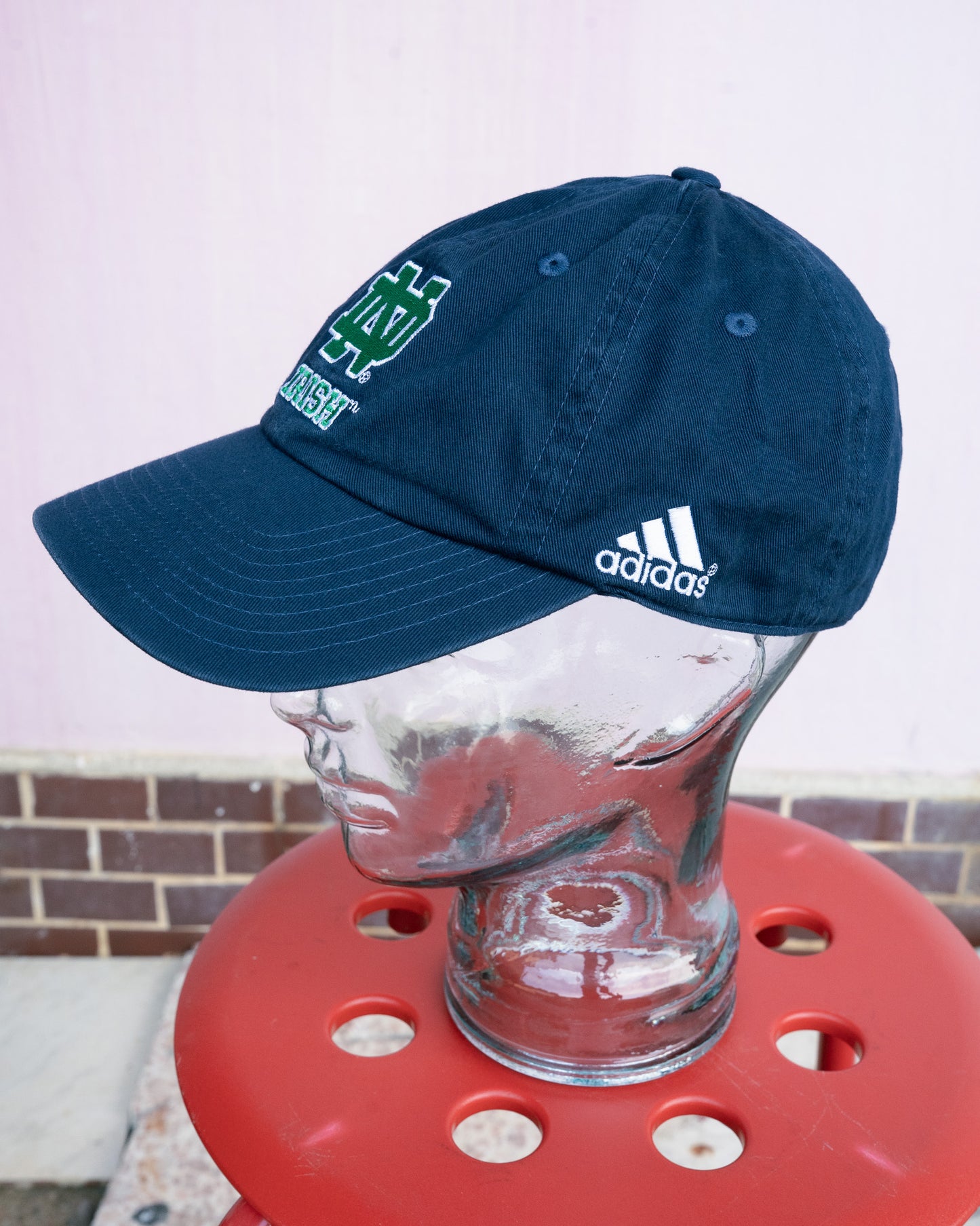 "ADIDAS" Notre Dame Fighting Irish Embroidered Dad Cap